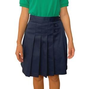 NEW CLASSROOM UNIFORMS flat back tab skorts in navy